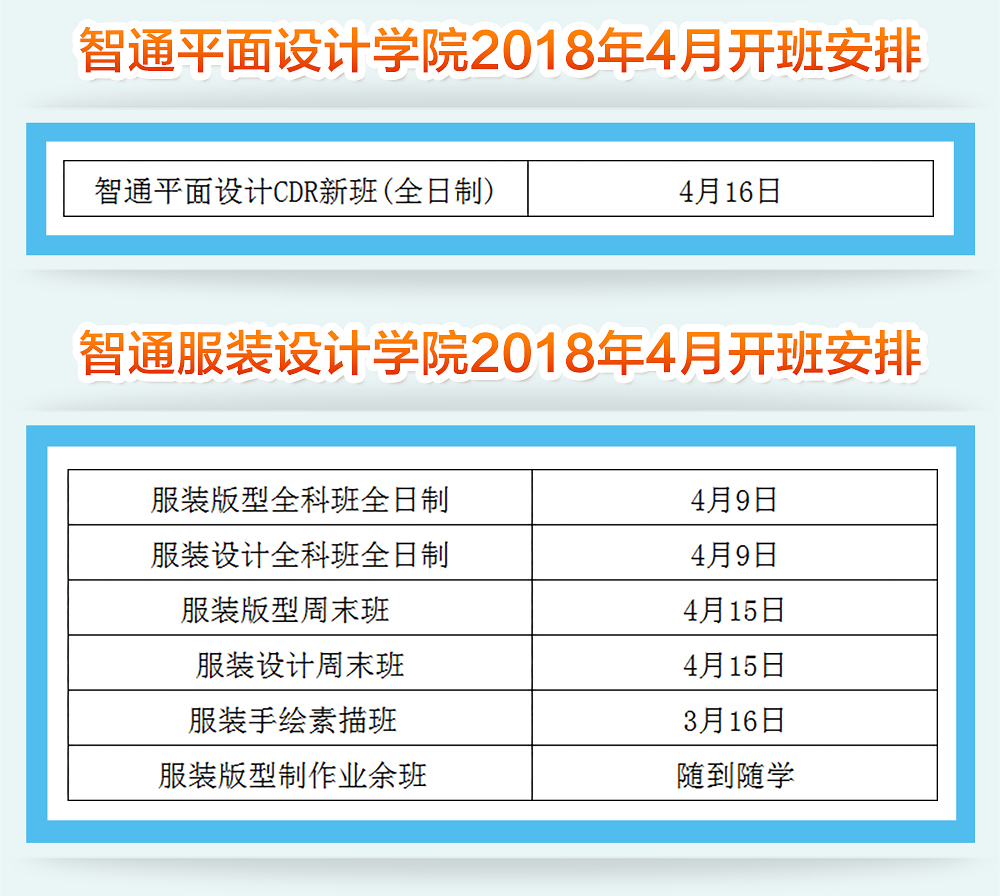 2018年4月廣東智通職業(yè)培訓(xùn)學(xué)院開班通知03