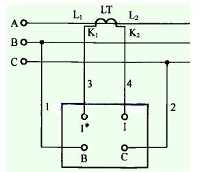 電工學(xué)校培訓(xùn)-關(guān)于功率因數(shù)表實物接線圖